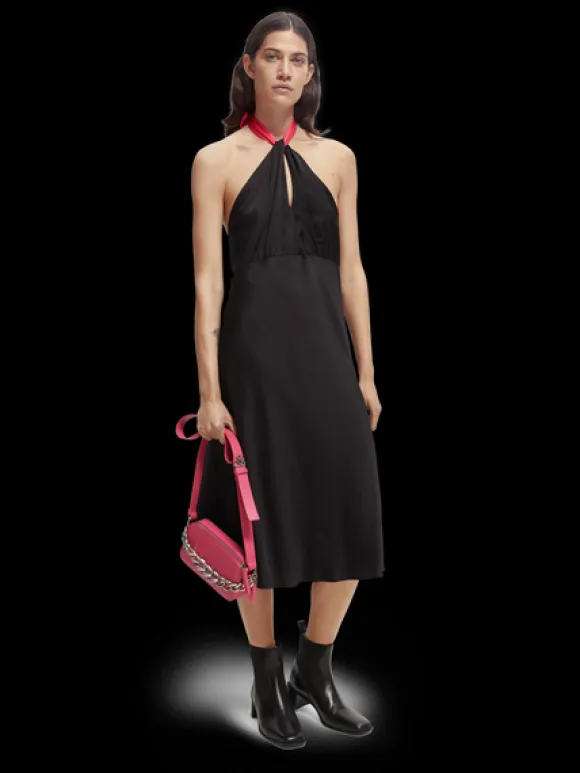 Midi Halter Dress