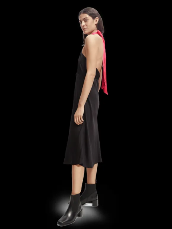 Midi Halter Dress