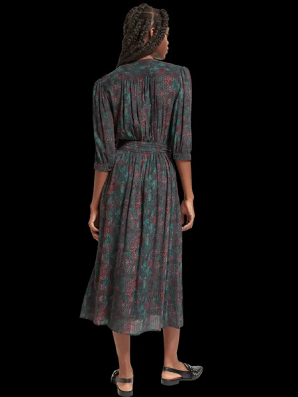 Midi Wrap Dress