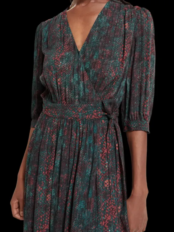 Midi Wrap Dress
