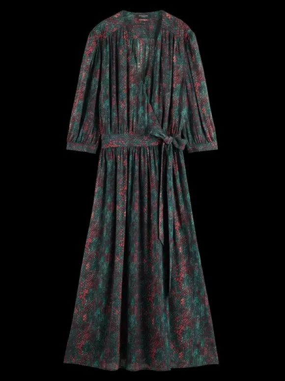Midi Wrap Dress
