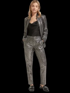 Mixed Sequin Blazer