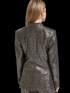 Mixed Sequin Blazer