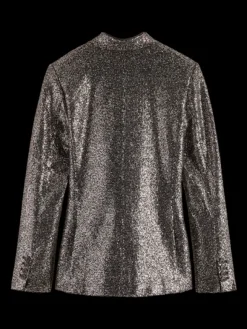 Mixed Sequin Blazer