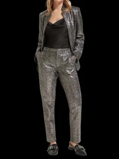 Mixed Sequin Blazer