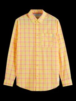 Neon Check Shirt