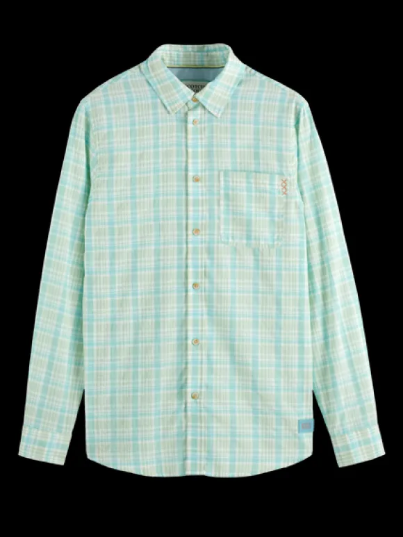 Neon Check Shirt