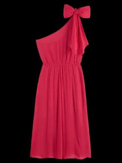 One Shoulder Bow Dress