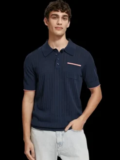 Openwork Polo