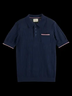 Openwork Polo
