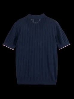 Openwork Polo