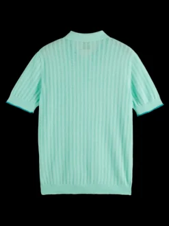 Openwork Polo