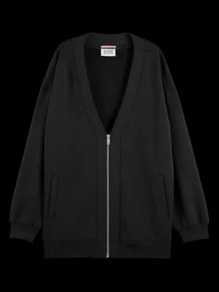 Oversized Jersey Bomber Jacket