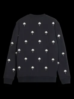 Palm Embroidered Sweatshirt