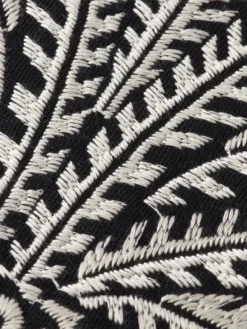 Palm Tree Embroidery Hoodie