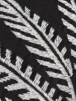 Palm Tree Embroidery T-Shirt