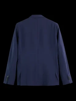 Pinstriped Fine Wool-Blend Seersucker Blazer