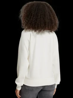 Pleated Shoulder Sweatshirt