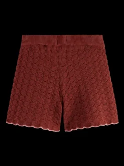 Pointelle Knit Short
