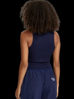 Pointelle Knit Tank