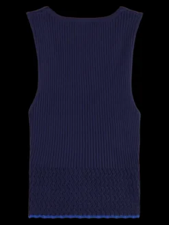 Pointelle Knit Tank