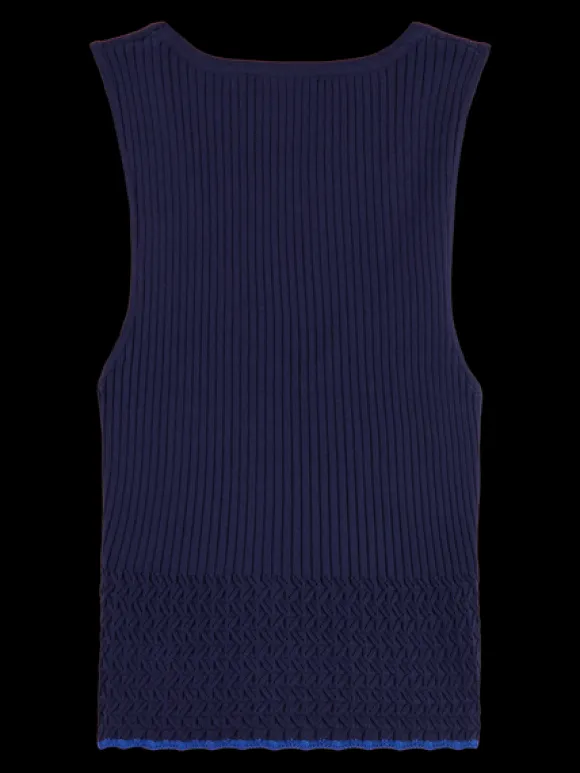 Pointelle Knit Tank