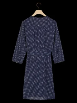 Polka Dot Mini Wrap Dress