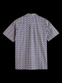 Polka Dot Printed Short Sleeve Shirt