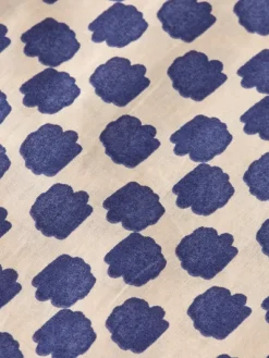 Polka Dot Printed Short Sleeve Shirt