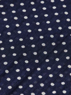 Polka Dot V-Neck Top