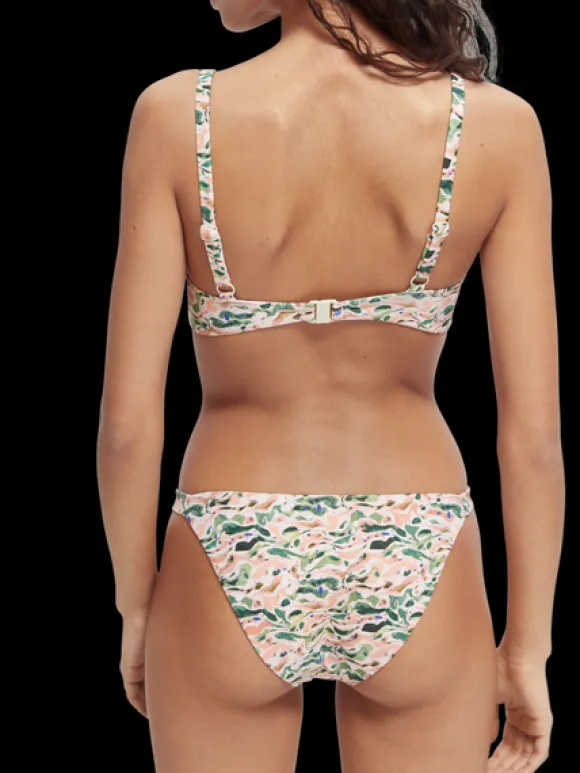 Printed Bikini Bottom