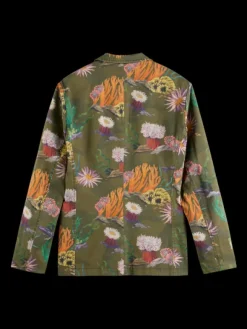 Printed Blazer