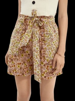 Printed Organic Cotton Shorts