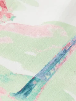Printed Viscose Short Sleeve Shirt