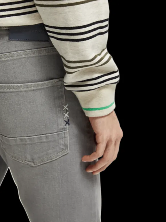 Ralston Slim Fit Jeans | Grey Stone