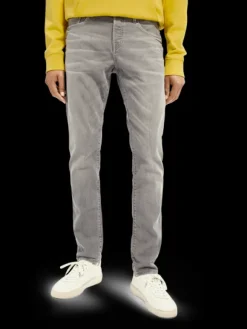 Ralston Slim Fit Jeans | Stone And Sand