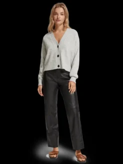 Relaxed Fit Fuzzy Cardigan