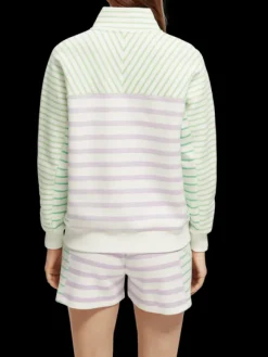 Relaxed Fit Half-Zip Sweatshirt