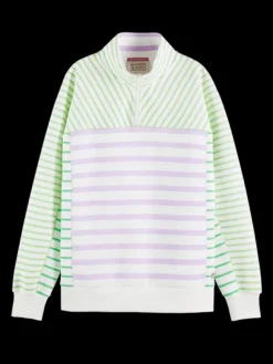 Relaxed Fit Half-Zip Sweatshirt