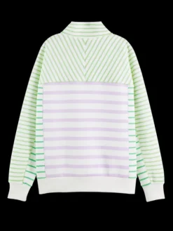 Relaxed Fit Half-Zip Sweatshirt