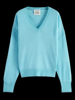 Relaxed V-Neck Pullover