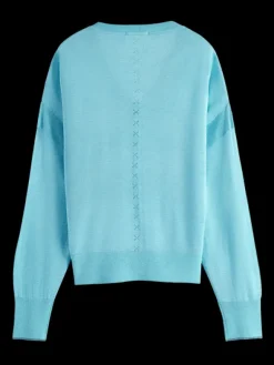 Relaxed V-Neck Pullover