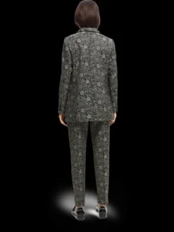 Relaxed-Fit Jacquard Blazer