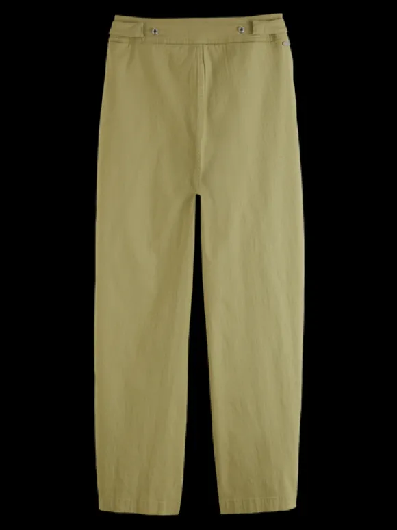 Ripstop High Rise Straight Leg Pant