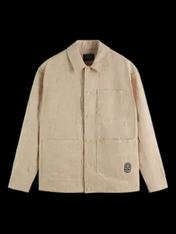 Robe Jacquard Twill Overshirt