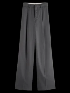 Rose Pleated High-Rise Pant