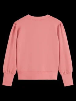 Ruched Sleeve Sweatshirt