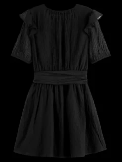 Ruffled Mini Dress
