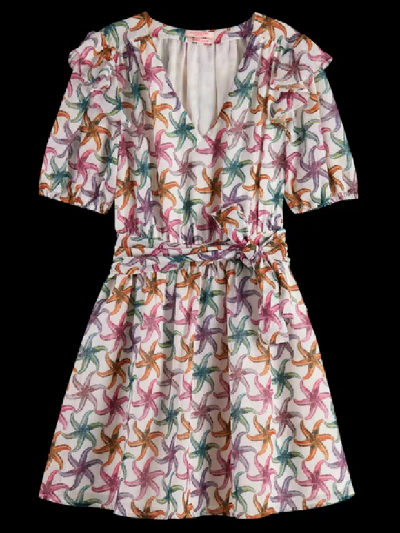 Ruffled Mini Dress