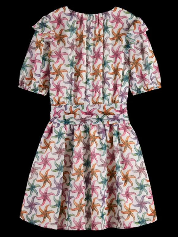 Ruffled Mini Dress